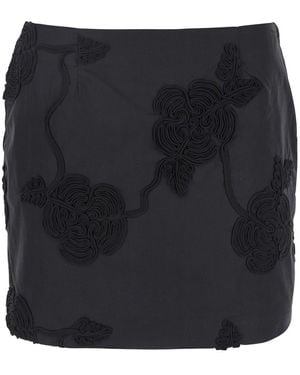 ROTATE BIRGER CHRISTENSEN Mini Skirt - Black