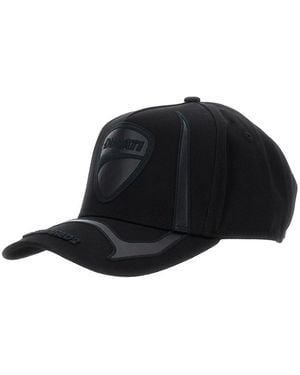 DSquared² 'Ducati X D2' Baseball Hat With Logo Embroidery On The - Black