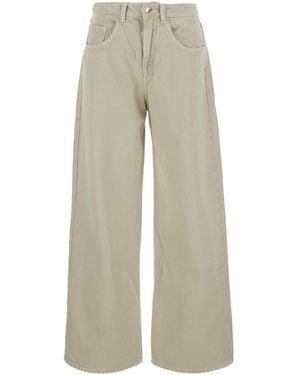 ICON DENIM Poppy Wide Leg Jeans - Natural
