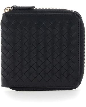 Dragon Diffusion Wallet With Woven Design - Black