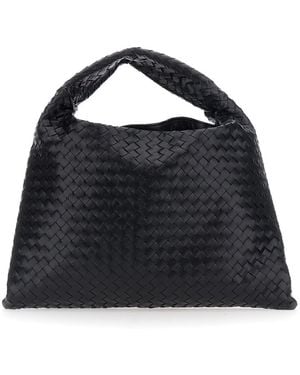 Bottega Veneta Shoulder Bag With Intreccio Motif - Blue