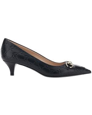 Gucci 'Erin' Pumps With Low Heel And Horsebit On The Front - Multicolor