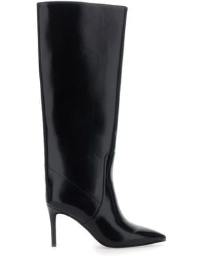 Jeffrey Campbell Arsen Boot With Heel And Pointed Toe - Black