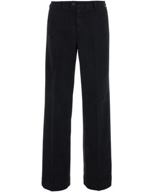 Roy Rogers Lais Jeans With Elastic And Pockets - Black