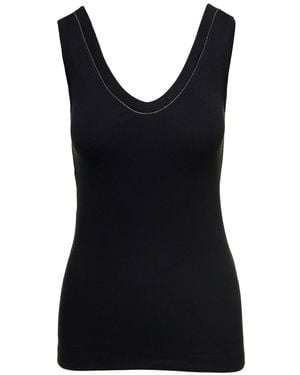 Brunello Cucinelli Top - Black