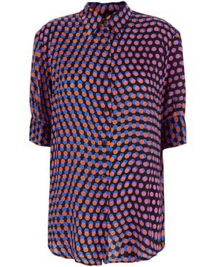 Dries Van Noten Shirt Cotton - Purple