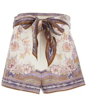 Zimmermann Luna Scarf Tie Short - Multicolour