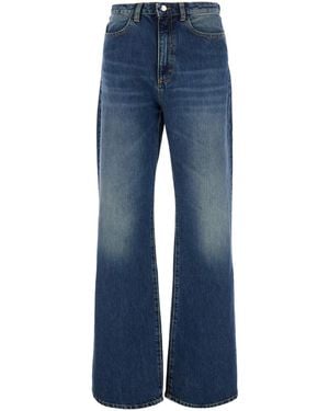ICON DENIM Slim Flared Jeans - Blu