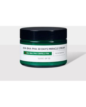 Some By Mi Aha Bha Pha 30 Days Miracle Cream With Centella Asiatica An - White