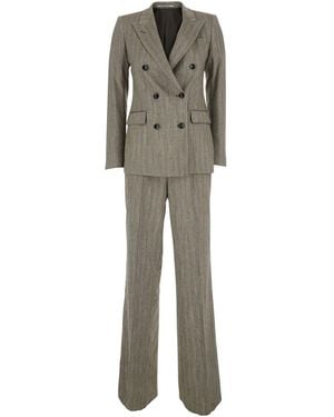 Tagliatore Suit Double-Breasted - Gray