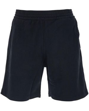 Givenchy Bermuda Shorts With Elastic Waist And Logo Patch On The - Blue