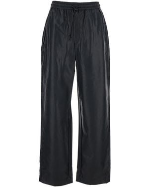 Isabel Marant 'Nereane' Trousers With Elasticated Waist And Patch Pockets - Black