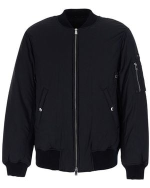 Tatras 'Osodo' Down Jacket With High Collar And Logo Patch On Th - Blue