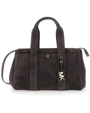 MICHAEL Michael Kors Sm Ew Satchel - Black