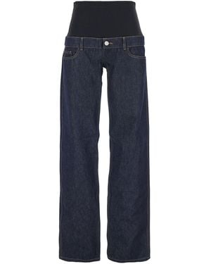 Coperni Jeans With Stretch Waist - Blue