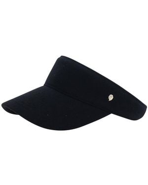 Helen Kaminski 'Berkley' Visor With Curved Brim And Logo Plate O - Blue