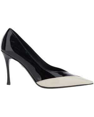 Ferragamo Pumps 'Yasmin 95-Adv' With Pointed Toe - Black