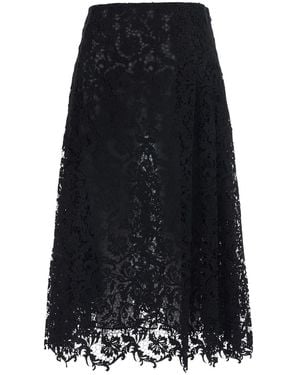 Fendi Gonna Lace Macrame - Black