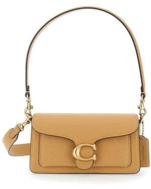 COACH Tabby Shoulder Bag With Plaque Detail - Metallic