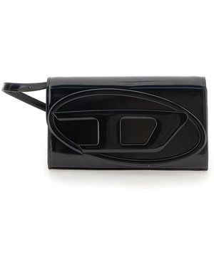 DIESEL '1Dr' Belt Bag With Logo Plate - Black