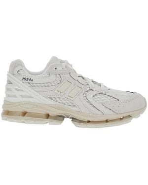 New Balance U1954 Sneakers With Rubber Sole And Tech Fabric Uppe - White
