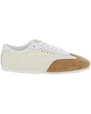 Marni Sneakers Con Dettagli - Bianco