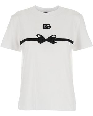 Dolce & Gabbana Tape T-Shirt - White