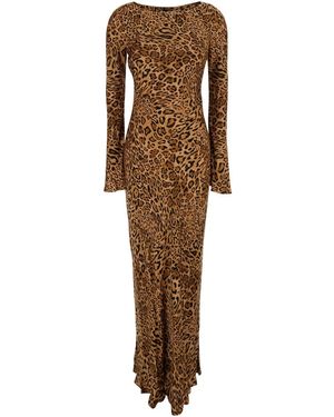 Twinset Abito St. Animalier - Natural