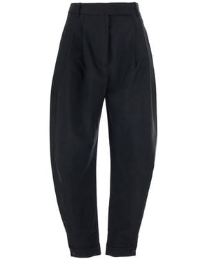 Rohe Pants With Cuff Hem - Blue