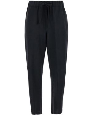 Semicouture Pantaloni 'Buddy' Con Coulisse - Blu