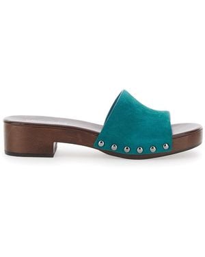 Jeffrey Campbell Sandals Cambrie Leather - Green