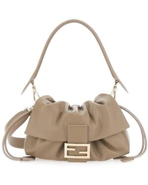Fendi Baguette Soft Medium Jamie - Natural