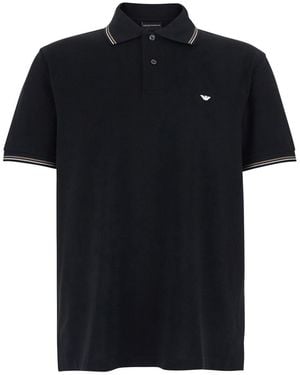 Emporio Armani Polo Shirt Classic Cotton - Black