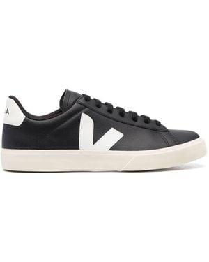 Veja Campo Chromefree Leather Trainers /white 3 - Black