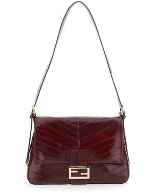 Fendi Flap 26325 Missina Chevron - Purple