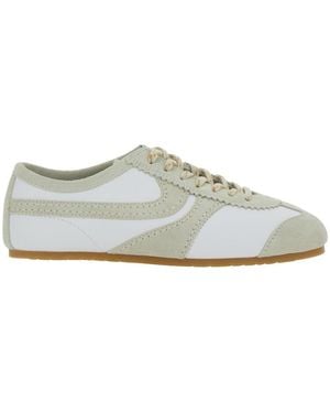 Dries Van Noten Low Top Sneaker Leather Sneakers - White