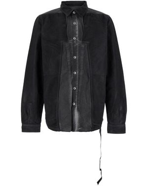 Rick Owens Solid Shirt - Black