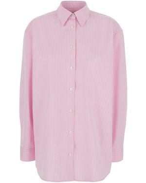 TOTEME Shirt Cotton - Pink