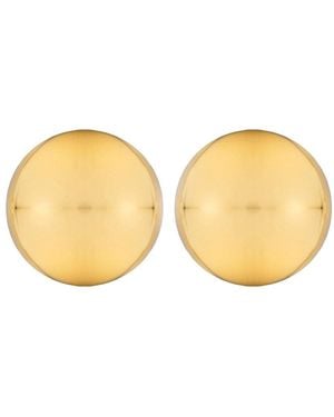 FEDERICA TOSI 'Luna' Earings With Rear Butterfly Clasp Closur - Yellow