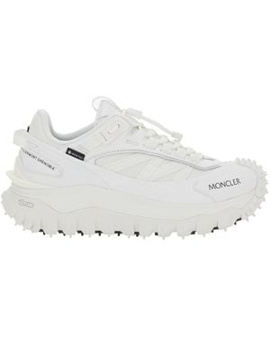 Moncler Logo Trailgrip Sneakers - White