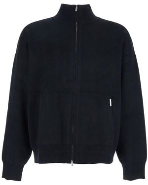 Represent Sweatshirt With Logo Embroidery On The Rear And Logo Patch On The Pocket - Blue