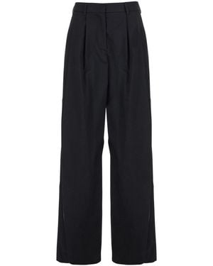 Le Plain Trousers With Pences - Blue