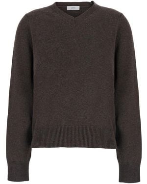 Grifoni Wool Cashmere Pull - Black
