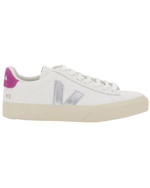 Veja Trainers Campo Leather - White