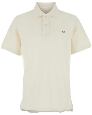 ERL Cotton Polo Shirt - White