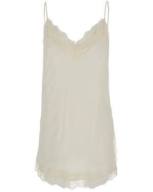 Rohe 'Lace' Camisole With Lace Details - White