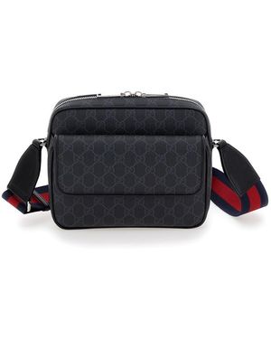 Gucci 'Small Gg' Crossbody Bag - Black