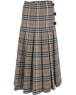 Burberry Kilt - Grey