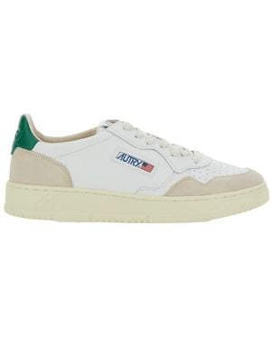 Autry Low Top Trainers Medalist Leather - White