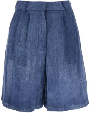 ..,merci Shorts Con Passanti Per Cinture E Design Leggero - Blu
